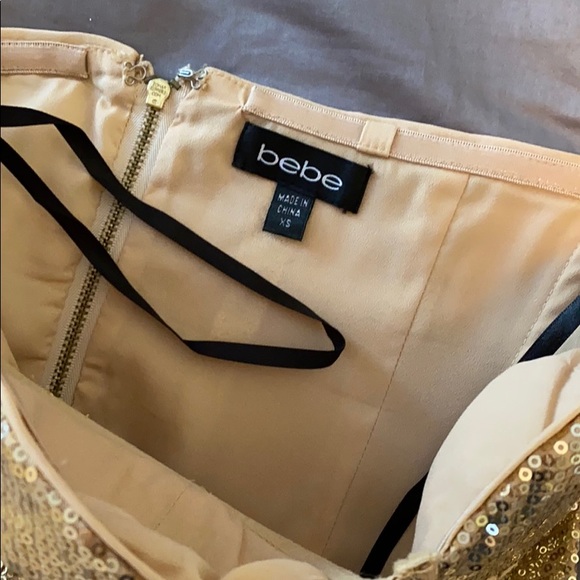 Bebe peplum sequined top - Picture 3 of 5